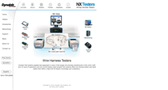 Desktop Screenshot of dynalabtesters.com